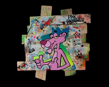 Vincent STREIFF - Pink Panther, Antiquités & Art