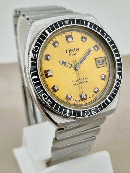 Oris - Sans prix de réserve - Diver Star Vintage - Homme -, Bijoux, Sacs & Beauté, Montres | Hommes