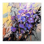 Caroline Mandrafina - Pfleger  Bouquet mauve, Antiek en Kunst