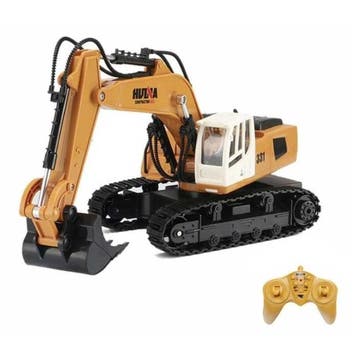 RC Graafmachine Kraan met Afstandsbediening - Bestuurbaar, Verzenden, Nieuw