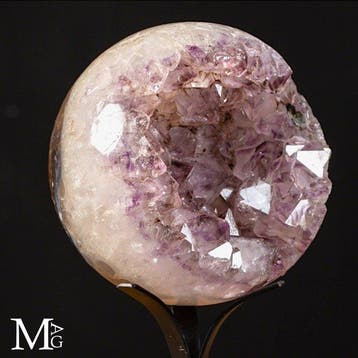 Topkwaliteit Amethistbol - First Choise Mineral - Hoogte:
