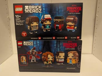 Lego - Figuur - LEGO BrickHeadz Stranger Things boxed sets, Kinderen en Baby's, Nieuw