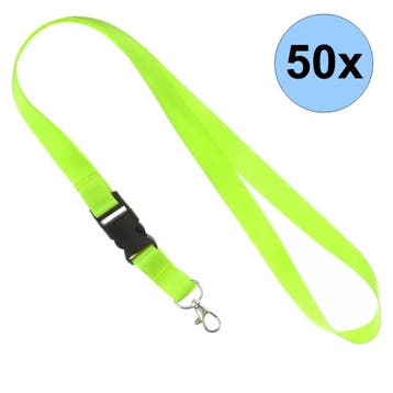 Fako Bijoux - Keycord Classic - Lanyard - Sleutelkoord -, Verzamelen, Verzenden, Nieuw