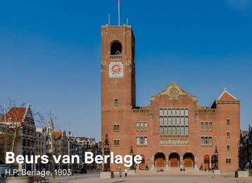 Deur - Beurs van Berlage, Amsterdam – Originele (45 cm) deur