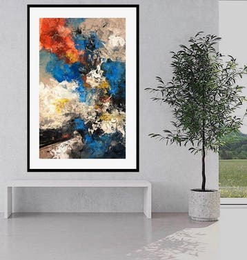 Dam Domido - A new morning - 150 x 90 cm, Antiek en Kunst