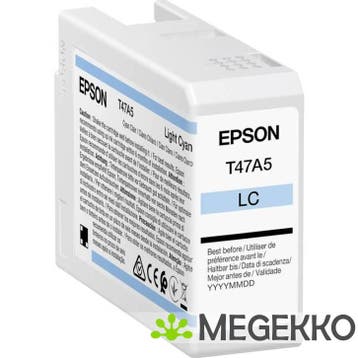 Epson C13T47A500 inktcartridge Origineel Lichtyaan 1 stuk(s), Verzenden, Nieuw