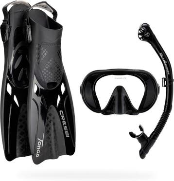 Cressi Musa Duikset L/XL | Tweede kansje | OP = OP, Verzenden, Zo goed als nieuw, Snorkelset