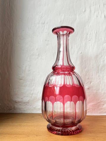 Val Saint Lambert - Fles - Kristal - Decanter in Bohemië