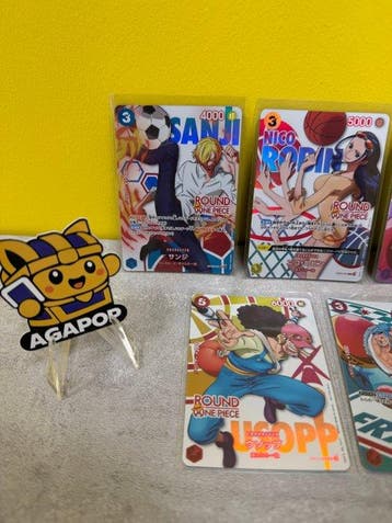One Piece - 7 Card - Lotto 7 carte promo ROUND1 Promotion, Nieuw