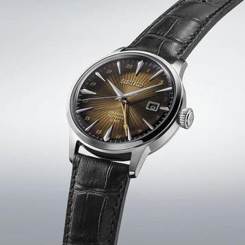 Seiko - Seiko Presage Cocktail Rusty Nail GMT - SSK039J1 -