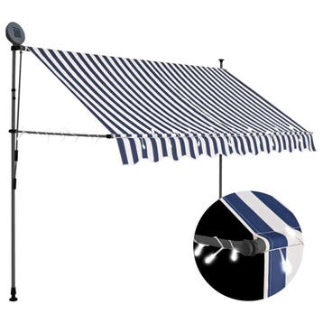 Luifel met LED, 250cm: Tweede kansje, OP = OP (zonneluifel), Verzenden, Uitvalscherm