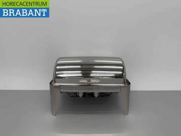 HCB Chafing Dish Rolltop RVS – 9 liter – 2 x 1/2 GN Horeca, Zakelijke goederen, Ophalen of Verzenden, Nieuw in verpakking