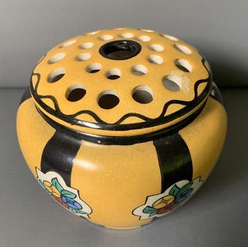 Céramique de Bruxelles Art Deco Pique Fleurs - Vase -, Antiquités & Art