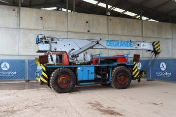 Veiling: Telescoopkraan Grove Diesel, Ophalen