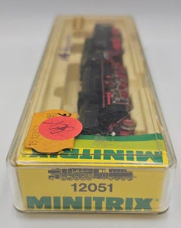 Minitrix N - 12051 - Locomotive à vapeur avec tender (1) -, Nieuw