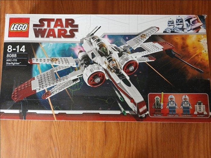 Lego Set - 8088 - Star Wars - ARC-170 Starfighter, Kinderen en Baby's, Speelgoed | Duplo en Lego