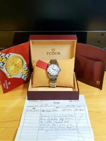 Tudor - Prince Oysterdate White Roman Dial - Zonder