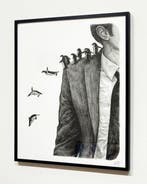 Levalet (1988) - Cohabiter 2, dessin original