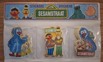 Themacollectie - stickers - Sesame Street / Muppets