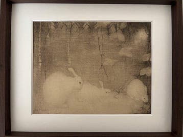 Jan Mankes (1889-1920), after - Witte konijnen in