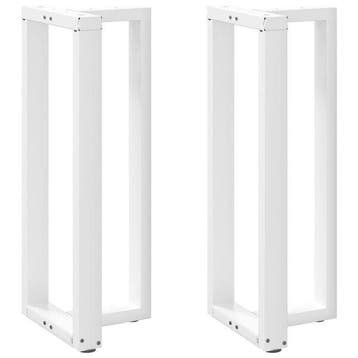 Lot 2 pieds table bar T acier blanc -34% - Jusqua epuise..., Verzenden, Modern