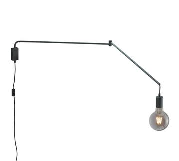 Trio LINE wandlamp | E27 Fitting | mat zwart | 5,5 x 150 cm, Verzenden, Nieuw