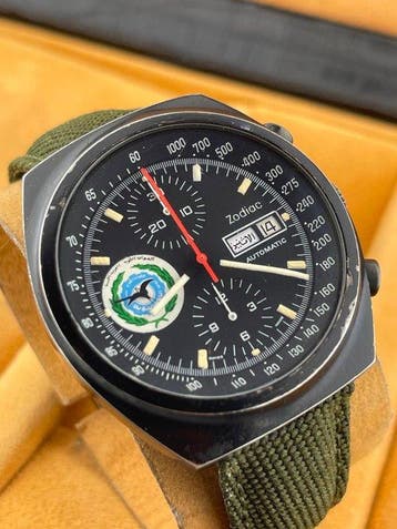 Zodiac - Chronograph 280GX Libyan Air Force - 280 GX - 7750, Nieuw