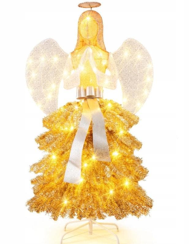 2dekans | costway LED-kerstengel, Diversen, Kerst, Ophalen of Verzenden