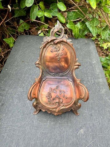 Sieradendoos - Koper - Art Nouveau-fauteuil, Antiek en Kunst
