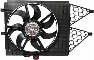 Ventilator VW POLO V 10-15 AUDI A1 11-13 met behuizing, Verzenden