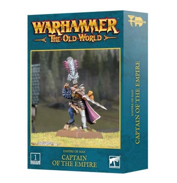 Empire of Man Captain of the Empire (warhammer nieuw), Hobby en Vrije tijd, Wargaming, Ophalen of Verzenden, Nieuw