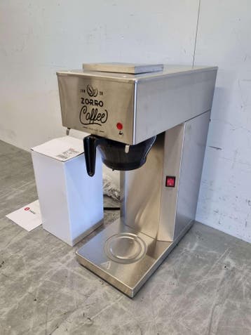 RVS Zorro Koffiemachine Koffieautomaat 230V Horeca, Zakelijke goederen, Ophalen of Verzenden, Nieuw in verpakking