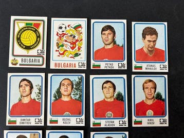 1974 Panini World Cup Munchen 74 Bulgaria - 11 Sticker -, Collections
