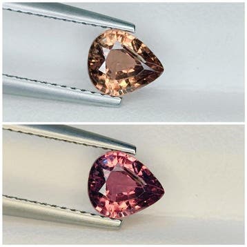 Zonder minimumprijs Saffier - 1.01 ct - International, Bijoux, Sacs & Beauté, Pierres précieuses