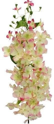 Bloesem Tak Hydrangea Peach Pink Zijdenbloem 108 cm, Huis en Inrichting, Woonaccessoires | Kunstplanten en Kunstbloemen, Nieuw