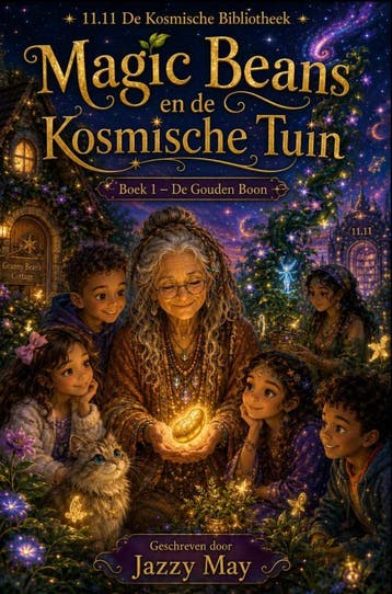 Magic Beans En De Kosmische Tuin Boek 1 — De Gouden Boon, Boeken, Verzenden, Nieuw, Jazzy May