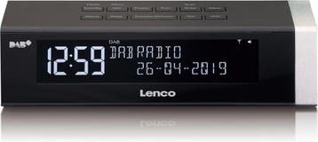 Wekkerradio met DAB - Digitale wekker - Alarmklok - Zwart -, Verzenden