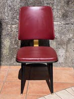 Umberto Mascagni - Stoel - Hout, Synthetisch leder