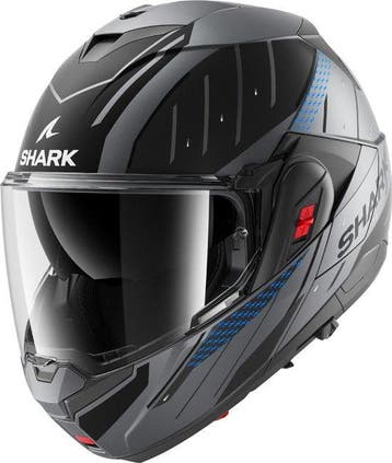 2dekans | SHARK Oxo Rydger Mat Antraciet Blauw Zwart ABK, Ophalen of Verzenden, Nieuw