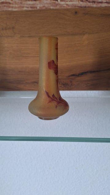 Daum - Vase - Verre - Art Nouveau, Antiek en Kunst