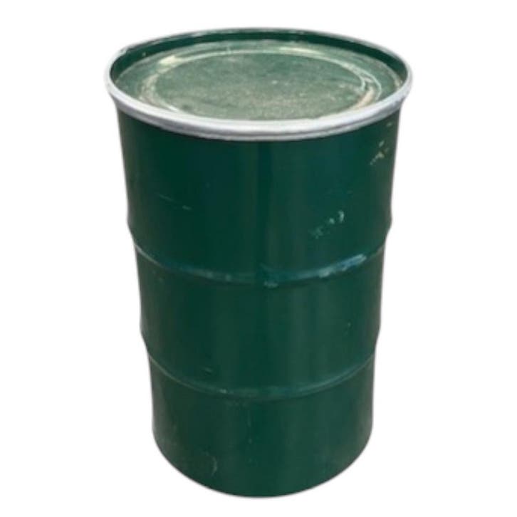 Vaten 200L staal opentop groen SV001, Tuin en Terras, Regentonnen, Zo goed als nieuw