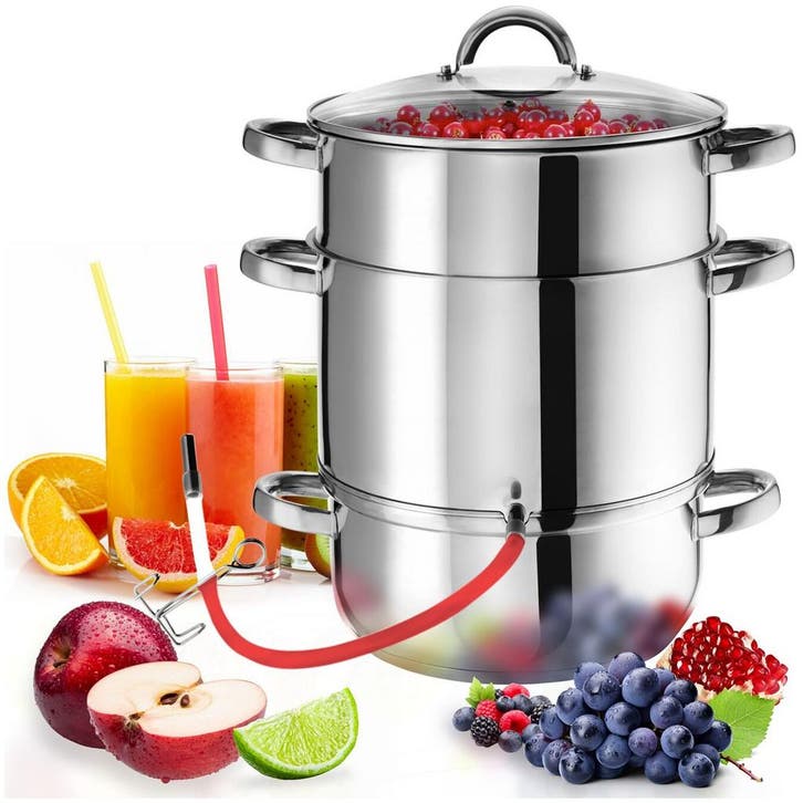 Sappan 15 liter gemaakt van RVS AISI 430 Ø 26cm - zilver, Huis en Inrichting, Keuken | Keukenbenodigdheden, Verzenden