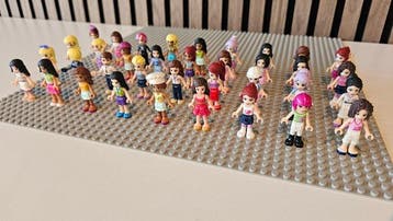 Lego Onderdelen - 40x LEGO Friends Minifigures, Kinderen en Baby's, Nieuw