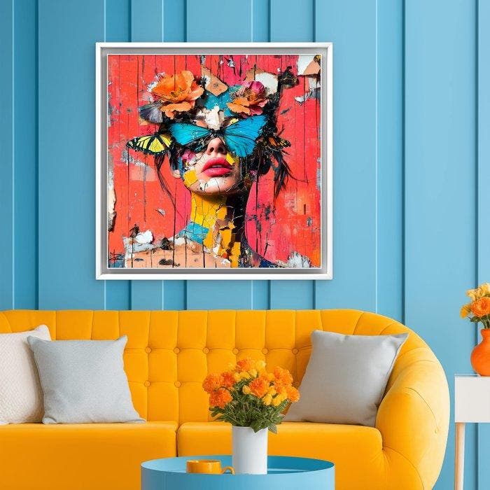 PLM-Art - Urban & Nature Woman, Antiek en Kunst, Kunst | Designobjecten
