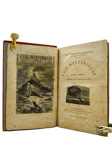 Jules Verne / Férat - LÎle mystérieuse - 1890