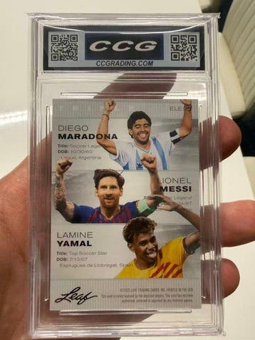 2025 Leaf Exclusive Legends Edition Diego Maradona, Lionel