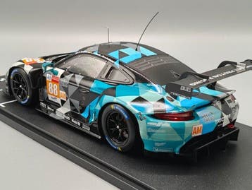 IXO Models 1:18 - Model raceauto - Porsche 911 RSR-19 nr. 88