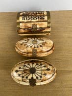 Sieradendoos (3) - Hout, Hout, bot, messing en andere