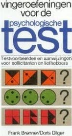 Vingeroefeningen voor de psychologische test 9789061205043, Verzenden, Zo goed als nieuw, F. Brenner