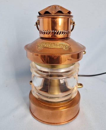 Masthead lamp - Glas, Messing